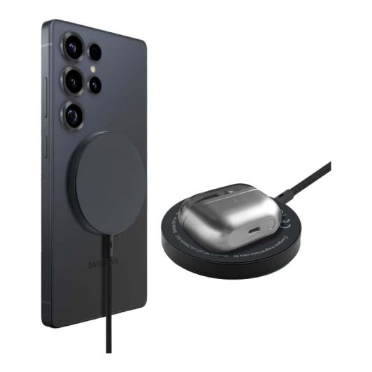 Cargador inalámbrico SAMSUNG 2 en 1 de 15 W