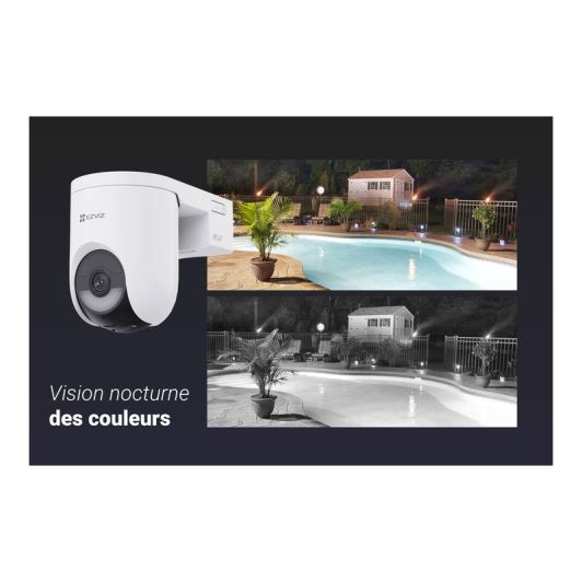 CAMARA  SEGURIDAD EZVIZ Pack HB8 Lite + pann