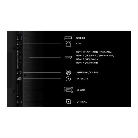 TV QD Mini LED TCL 65C6K Pro 65