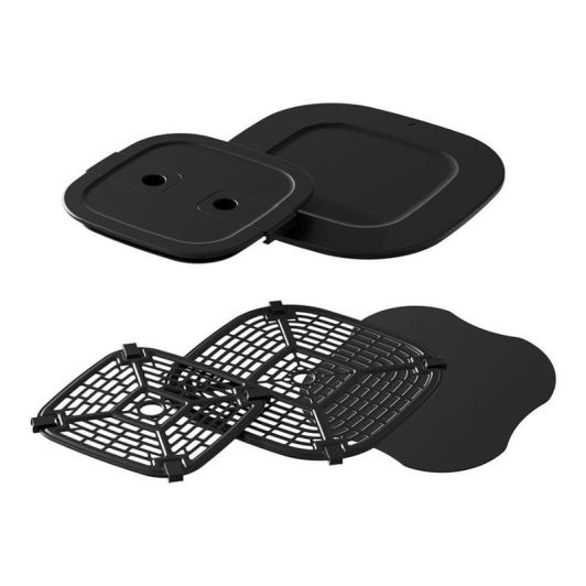 Freidora de aire de Cristal, 4,5L, 1500w, pantalla color, JOCCA Airfry 