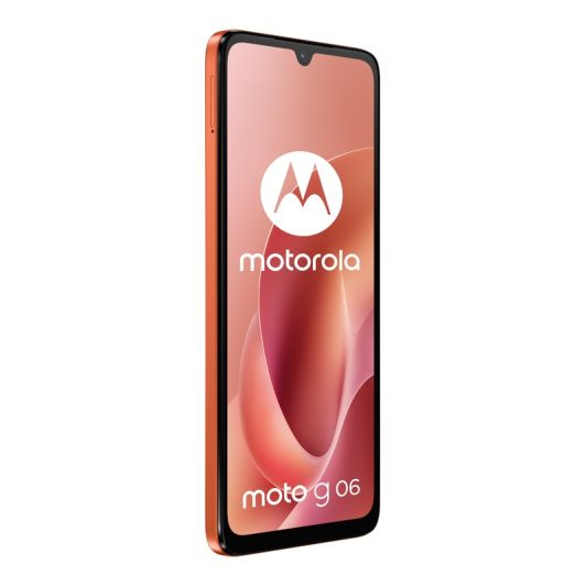 Smartphone MOTOROLA G06 de 256 GB con 4G, color naranja