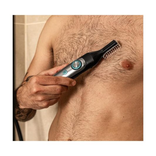 Barbero Recortabarba a Batería, Multifunciones, Peines 3-20 Mm, Autonomía 60min, CECOTEC  Precisioncare Multigrooming Trimmer 6 En 1