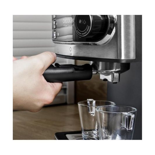 Cafetera Expresso 20 bares, café molido, 850w, CECOTEC Power Espresso