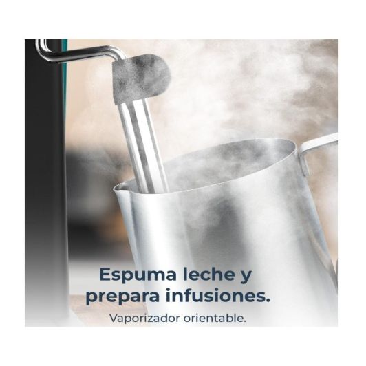 Cafetera Expresso 20 bares, 1350w, bebidas frias y calientes, CECOTEC Power Espresso Touch ColdBrew