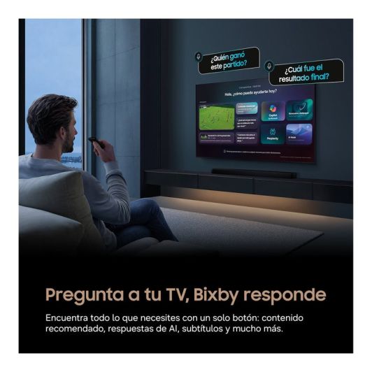 Televisor MiniLED Samsung 55M70HAUXXH de 55 pulgadas