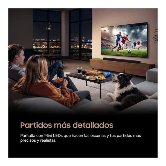 Televisor MiniLED Samsung 55M70HAUXXH de 55 pulgadas