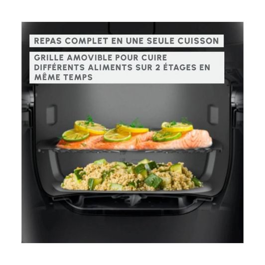 Olla de Cocina lenta, 12 programas, 1200w, Moulinex Multicook & Fry MZ7311