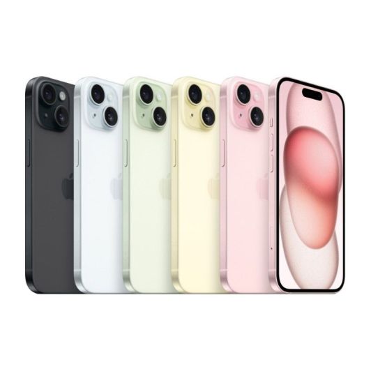 Apple Iphone 15 Negro, Reacondicionado, 256gb, batería nueva, SIM física + eSIM