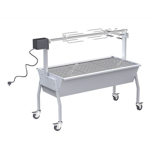 Barbacoa asador de carbón SILVER STYLE Parrilla XXL