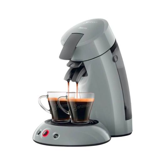 Cafetera Cápsulas PHILIPS 1450W 0,7 L Coffee Boost Crema Plus Gris 1 o 2 Tazas HD6553/71