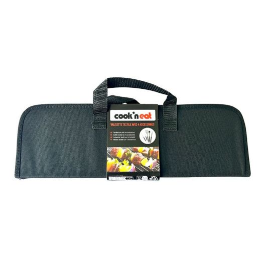 Estuche 4 accesorios para barbacoa