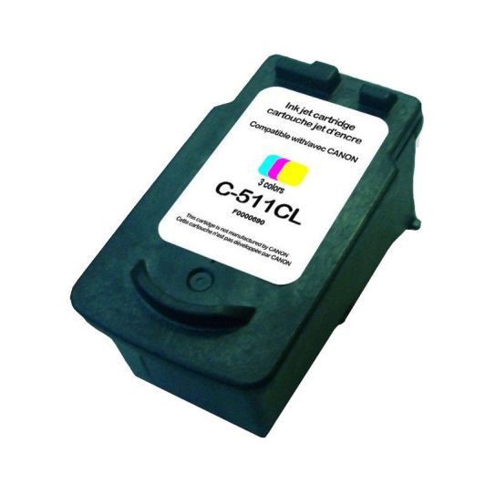 Cartucho de tinta ELECTRO DEPOT compatible CANON C511 3 colores