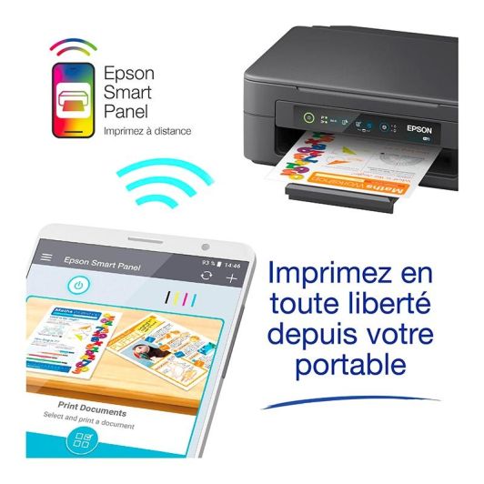 Epson XP2205 Multifunción 3 en 1 A4 WiFi  Impresora, Escáner y Copiadora