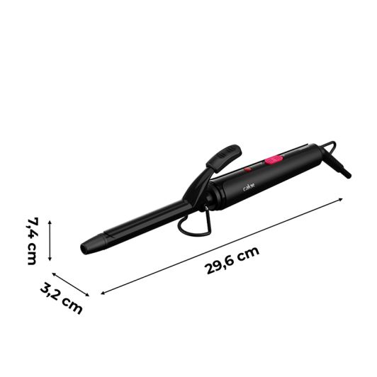 Rizador Moldeador CALOR 16mm Revestimiento Cerámico Rizos Punta Fría ROWENTA CF2119C0