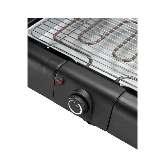 Barbacoa Eléctrica 2200W VALBERG de Sobremesa y con Pie Negro VAL-EL2200