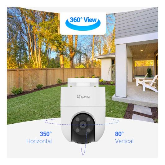 Cámara de Seguridad EZVIZ H8C Exterior Motorizada 1080p