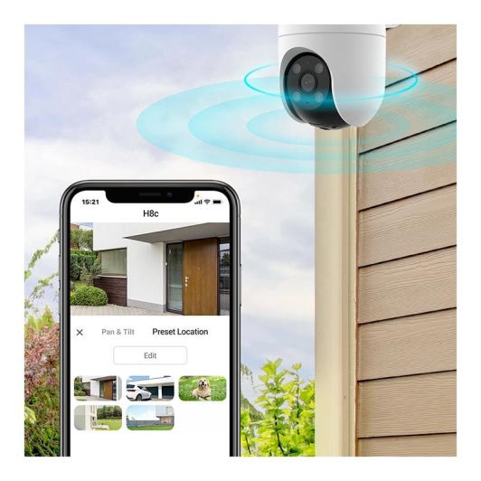 Cámara de Seguridad EZVIZ H8C Exterior Motorizada 1080p