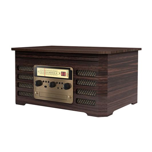 Microcadena EDENWOOD Vintage 20W Bluetooth Reproductor CD y MP3 Radio FM