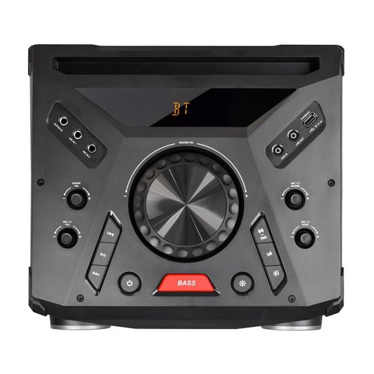 Altavoz de Torre EDENWOOD MIDISOUND V2 300W 4 Altavoces Entrada Micro Radio FM Luces LED