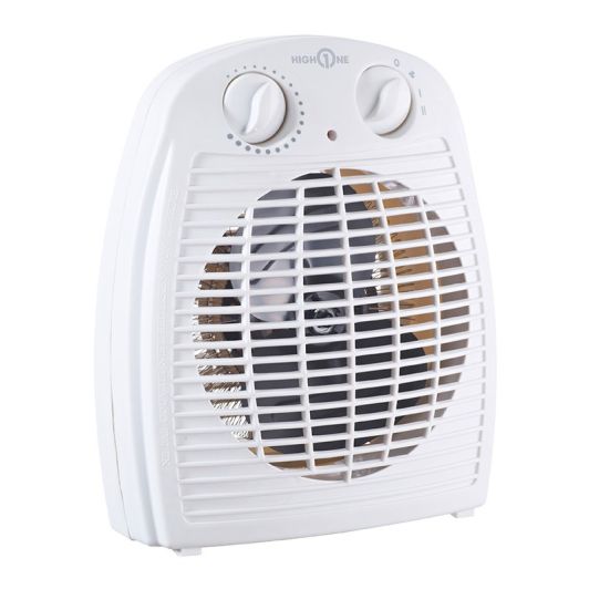 Calefactor Portátil Eléctrico HIGH ONE 2000W  Blanco