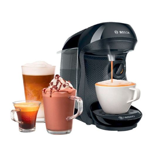 Cafetera de cápsulas Tassimo BOSCH TAS102E HAPPY