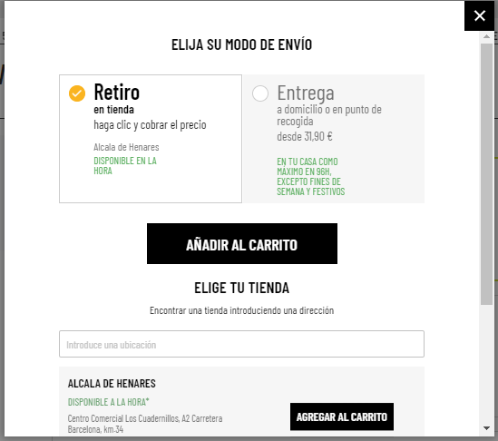 Verificar la disponibilidad de tu producto