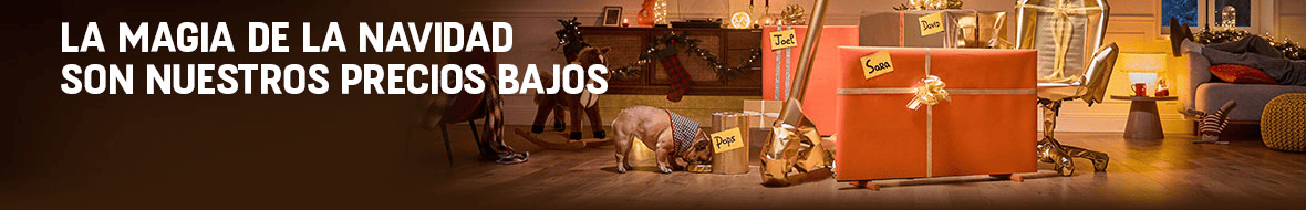 La magia de la navidad son nuestros precios bajos