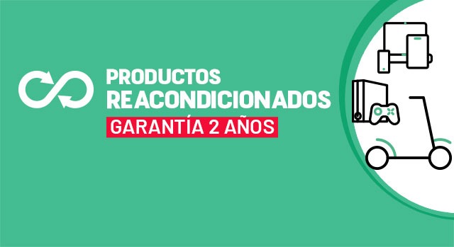 Productos reacondicionados