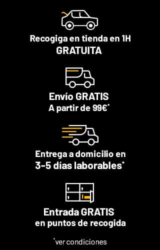 Métodos de envío