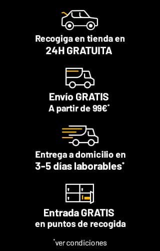Métodos de envío