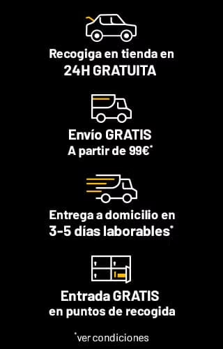Métodos de envío