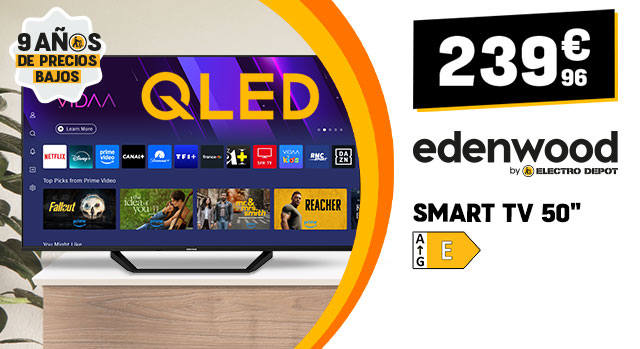Producto Del Mes, TELEVISOR QLED 50 239,96€