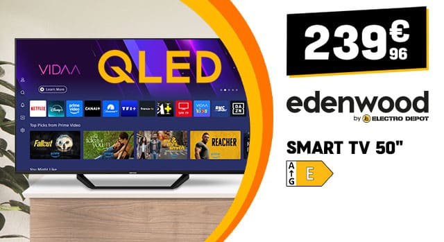 Producto Del Mes - Smart TV 50 pouces Edendwood - 239€96