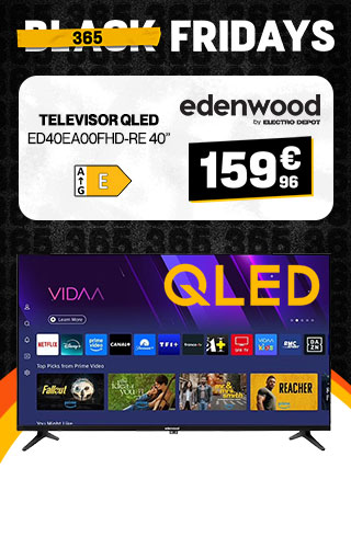 TV QLED 40'' TCL - 159€96