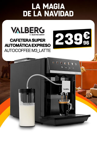 Cafetera Super Automática Expreso VALBERG - 239,96€