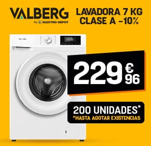 Lavodara 7kg clase A-10% Valberg - 299€96