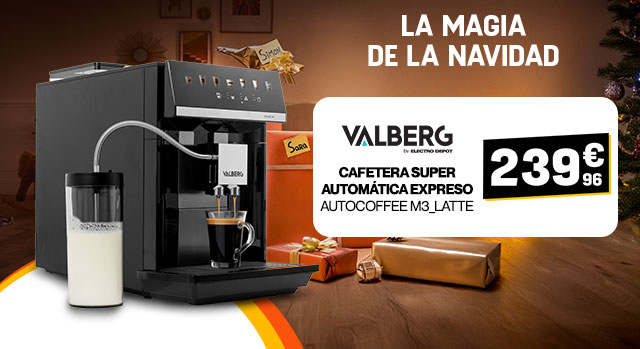 Cafetera Super Automática Expreso VALBERG - 239,96€