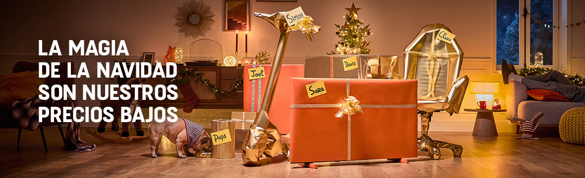 La magia de la navidad son nuestros precios bajos