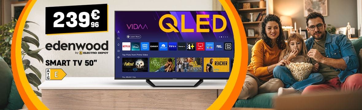 Producto Del Mes - Smart TV 50 pouces Edendwood - 239€96