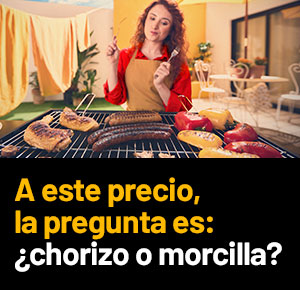 A este precio, la pregunta es: ¿chorizo o morcilla?