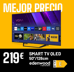 MEJOR PRECIO - SMART TV QLED 50 inch - 219€