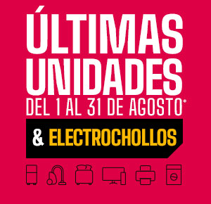 Ultimas unidades - del 1 al 31 agosto