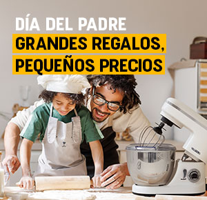 Día del Padre, grandes regalos, pequeños precios.