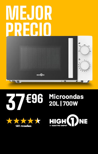 Mejor Precio - Microondas 20L 700w - Highone - 37€96