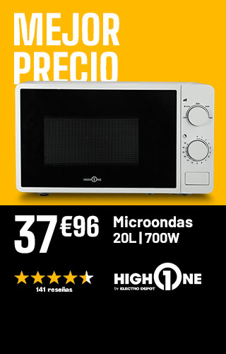 Mejor Precio - Microondas 20L 700w - Highone - 37€96