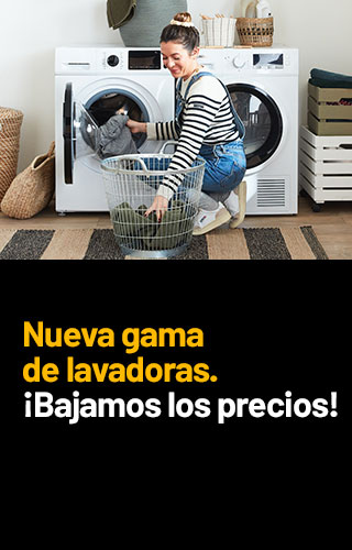 Nueva gama de lavadoras ¡Bajamos los precios!