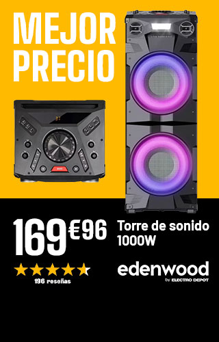 Mejor Precio - Torre de sonido 1000W - 169€96