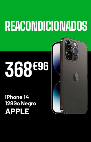 Reacondicionados - Iphone14 128Gp Negro - Apple - 379€96