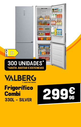 Valberg, Frigorífico Combi, 299€96