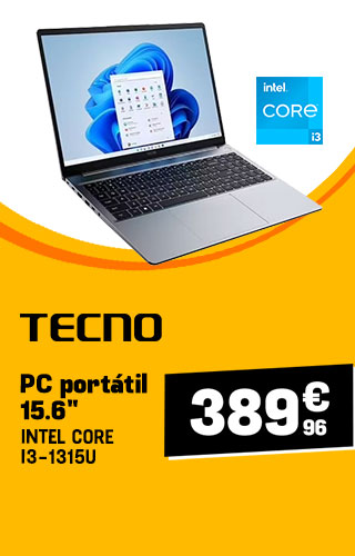 PC portátil TECNO 15.6 389€96